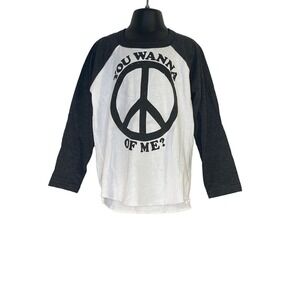 Chaser Kids Unisex Shirt Long Sleeve "You Wanna Of‎ me?" Size 6
